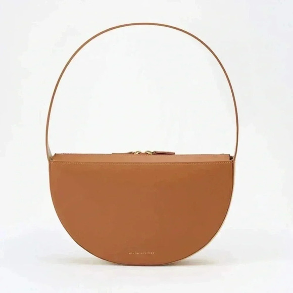 MINOR HISTORY THE ORBIT BAG in SADDLE NEW WITH TAG - Picture 2 of 8